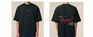 T-Shirt ALL FOR THE GOSPEL black