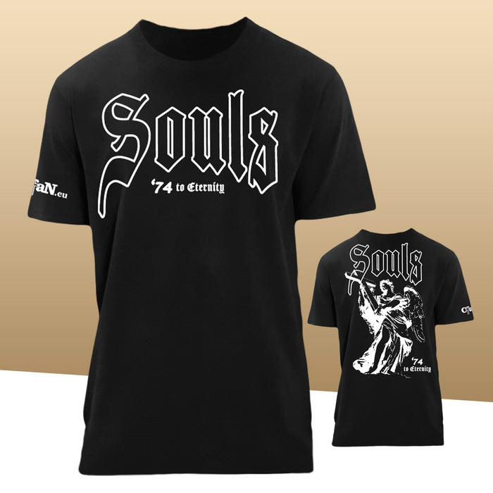T-Shirt "SOULS" black