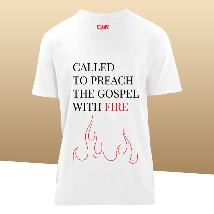 T-Shirt CALLED TO PREACH white