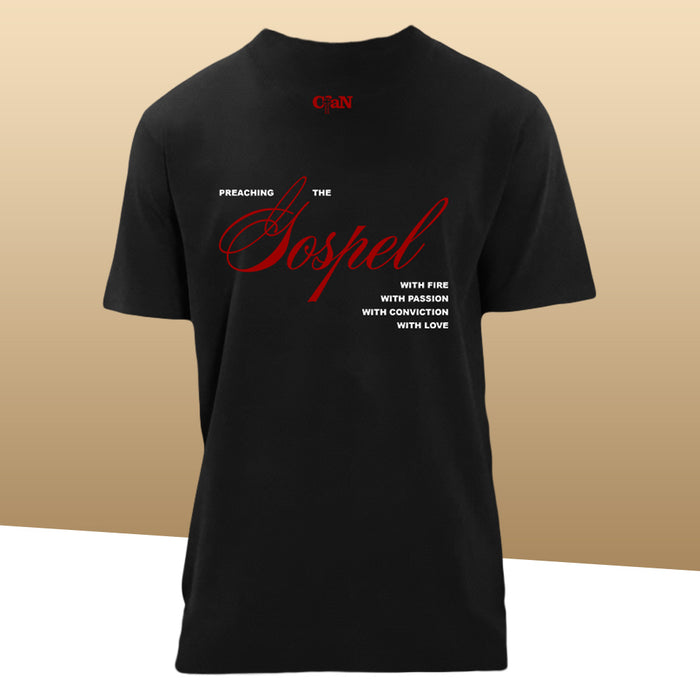 T-Shirt ALL FOR THE GOSPEL black