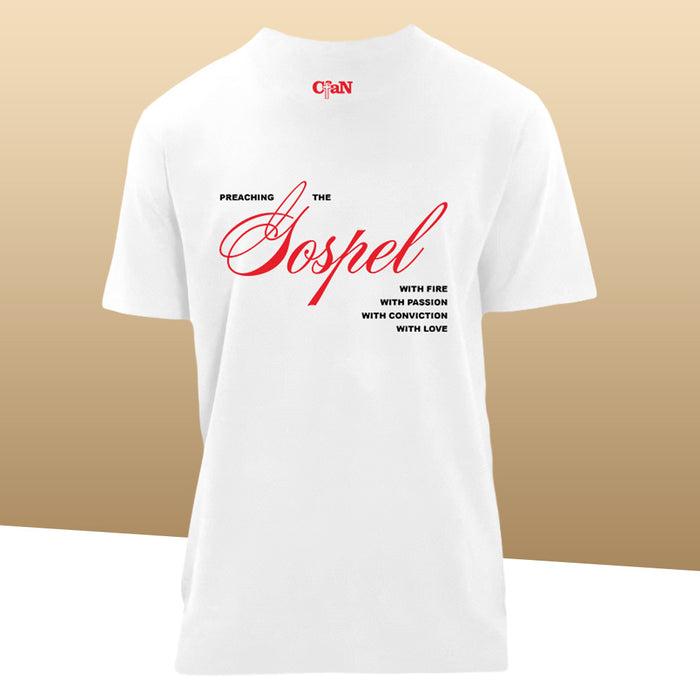 T-Shirt ALL FOR THE GOSPEL white