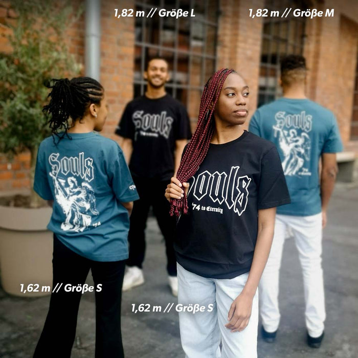 T-Shirt "SOULS" black