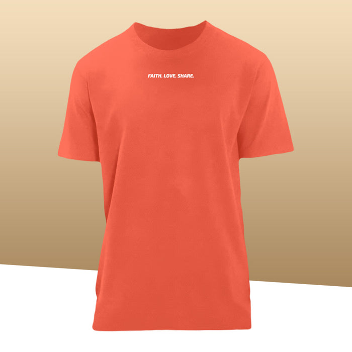 T-Shirt ON FIRE fiesta red