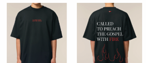 T-Shirt CALLED TO PREACH black