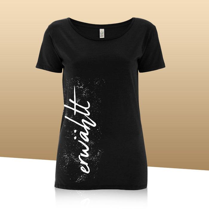 T-Shirt "Erwählt" black