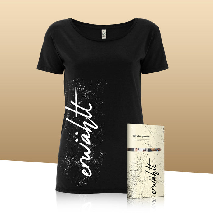 T-Shirt "Erwählt" black