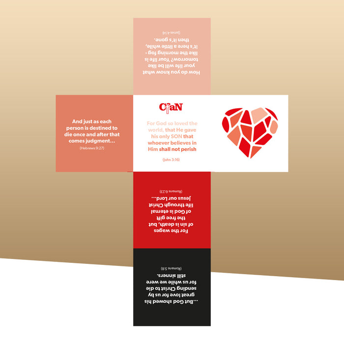 Heart Gospel Tract / Pack of 10