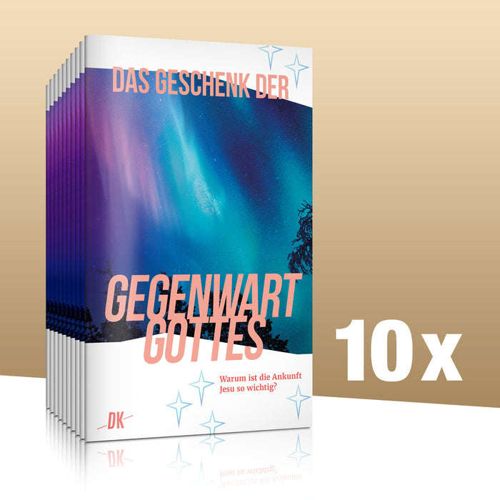 Das Geschenk der Gegenwart Gottes - 10er Pack