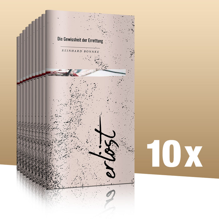 ERLÖST Die Gewissheit der Errettung 10er Pack