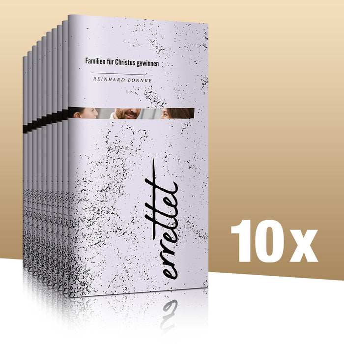 ERRETTET Familien für Christus gewinnen 10er Pack
