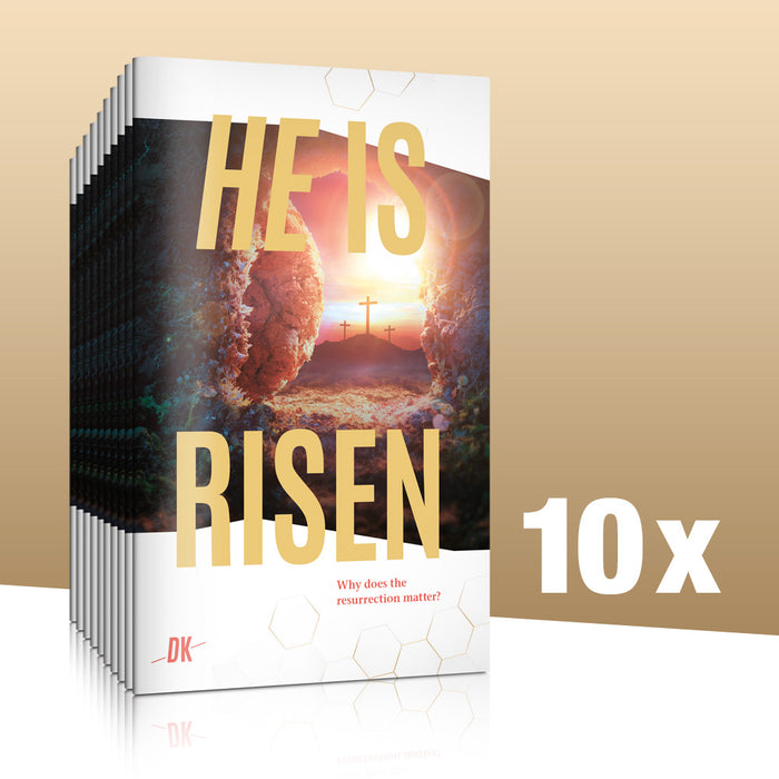 He is risen - Pack of 10