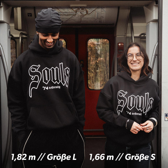 Hoodie"SOULS" black