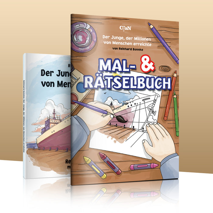 Im SET: Buch und Malbuch