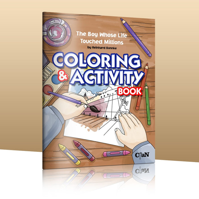 Coloring and Activity Book "The Boy whose life touched Millions"